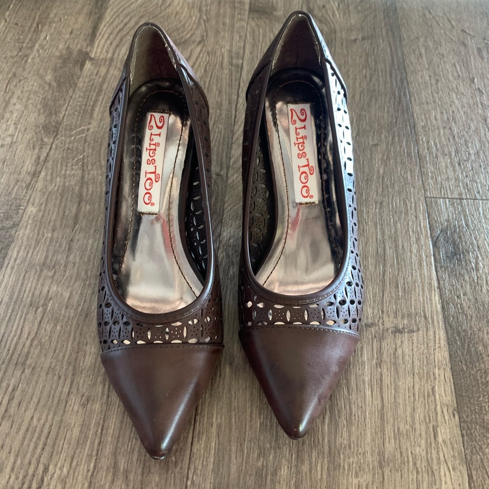 2 Lips Too Brown Heels